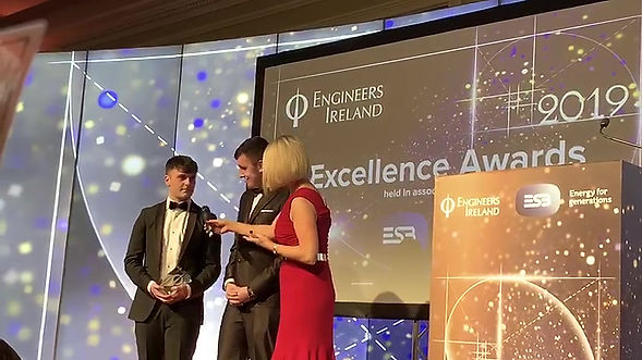 Engineers Ireland Student Innovator of The Year 2019 Award Presentation